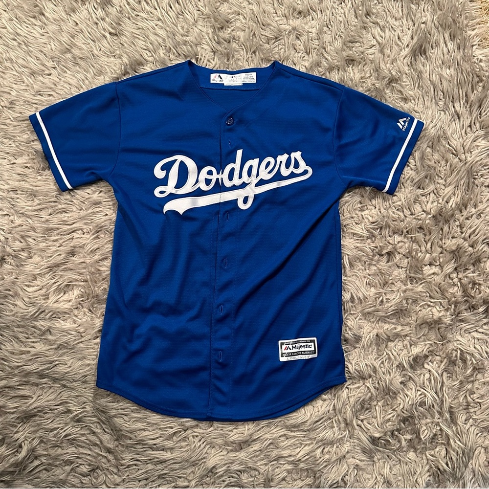 Dodgers youth jersey.